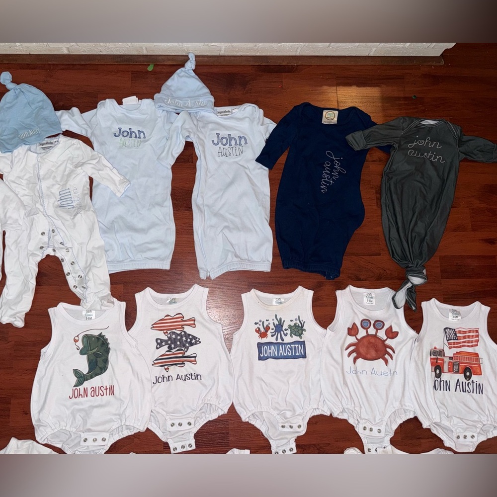 John Austin Baby Clothing Set